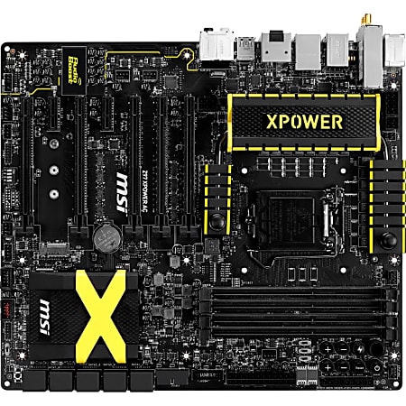 MSI Z97 MPOWER MAX AC Desktop Motherboard - Intel Z97 Express Chipset - Socket H3 LGA-1150