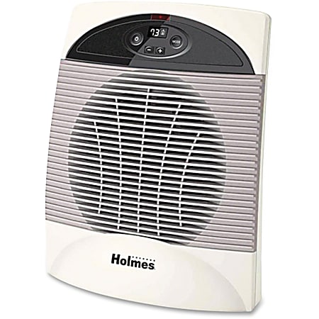 Holmes® 1,500-Watt Heater Fan With Eco-Smart™ Technology, White