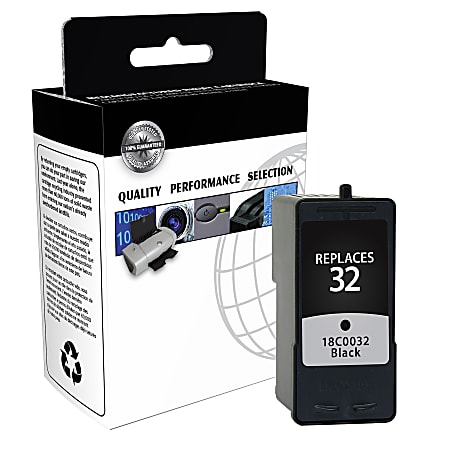 GRC GRCC0032 (Lexmark 32 / 18C0032) Remanufactured Black Ink Cartridge
