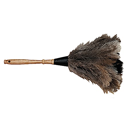 Wilen 18" Feather Duster, Gray