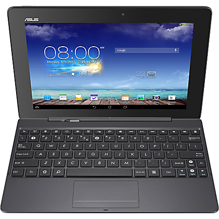 Asus Eee Pad Transformer Pad TF701T TF701T-B1-BUNDLE 10.1" Touchscreen LCD 2 in 1 Netbook - NVIDIA Tegra 4 T40X Quad-core (4 Core) 1.90 GHz - 2 GB DDR3 SDRAM - 32 GB Flash Memory Capacity - Android 4.2 Jelly Bean - 2560 x 1600 - In-plane Switching (IPS) Technology - Hybrid - Gray