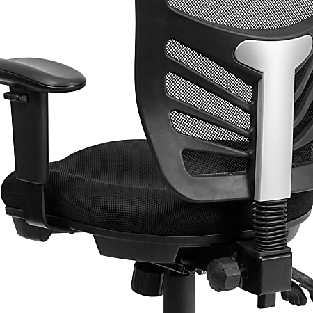 Flash Furniture Ergonomic Mesh High Back Executive Office Chair Black -  Office Depot