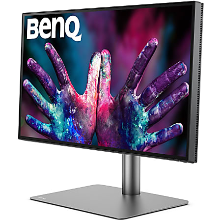 BenQ DesignVue PD2725U 27" Class 4K UHD LCD Monitor - 16:9 - Black - 27" Viewable - In-plane Switching (IPS) Technology - LED Backlight - 3840 x 2160 - 1.07 Billion Colors - 400 Nit - 5 ms - Speakers - HDMI - DisplayPort - USB Hub, KVM Switch