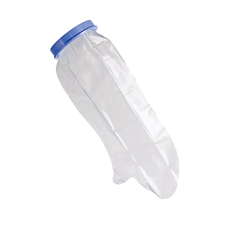DMI® Waterproof Cast And Bandage Protector, Pediatric Medium Leg, 18", Clear