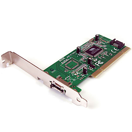 StarTech.com Startech 1 Port eSATA + 1 Port SATA PCI SATA Controller Card