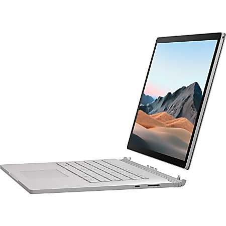 Microsoft Surface Book 3 15" Touchscreen 2 in 1 Notebook - 3240 x 2160 - Intel Core i7 i7-1065G7 Quad-core 1.30 GHz - 32 GB RAM - 512 GB SSD - Silver - Windows 10 Pro - NVIDIA Quadro RTX 3000 Max-Q with 6 GB - PixelSense - 17.50 Hour Battery