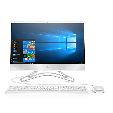 HP 22-c0226 All-In-One PC, 21.5" Full HD Screen, AMD A6 Dual Core, 4 GB Memory, 1 TB Hard Drive, Windows 10 Home