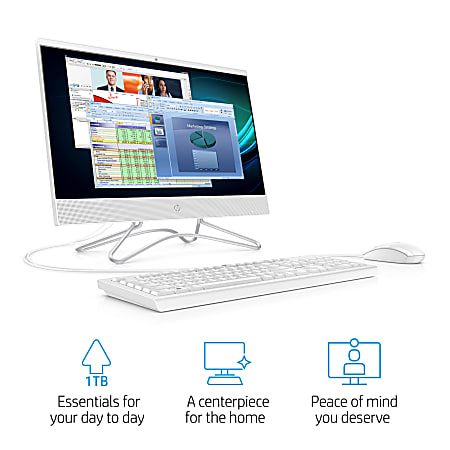 HP 22 c0226 All In One PC 21.5 Full HD Screen AMD A6 Dual Core 4