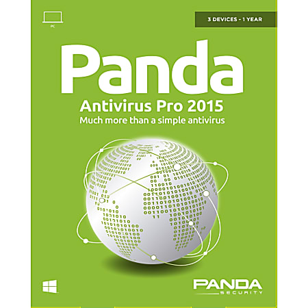 Panda Security Antivirus Pro 2015 - 3 PCs, Download Version