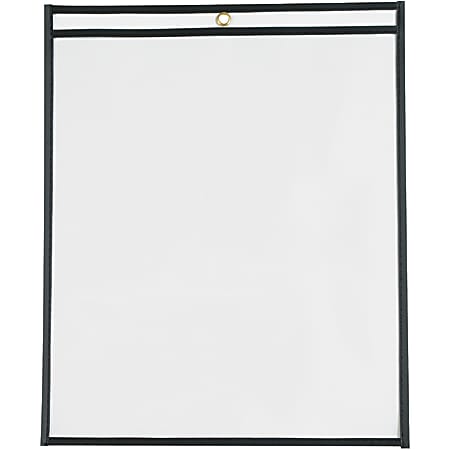 Office Depot® Brand Job Ticket Holders, 12" x 15", Black, Pack Of 25