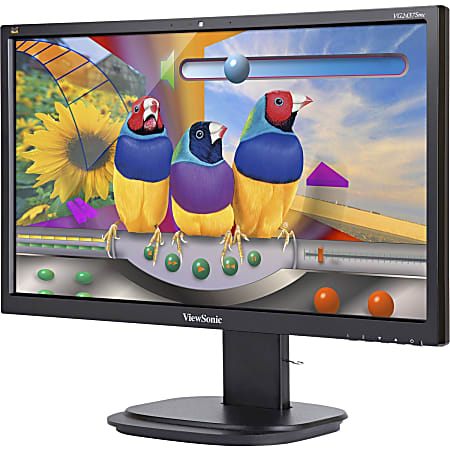 ViewSonic® VG2437SMC 24" FHD LED Ergonomic Monitor