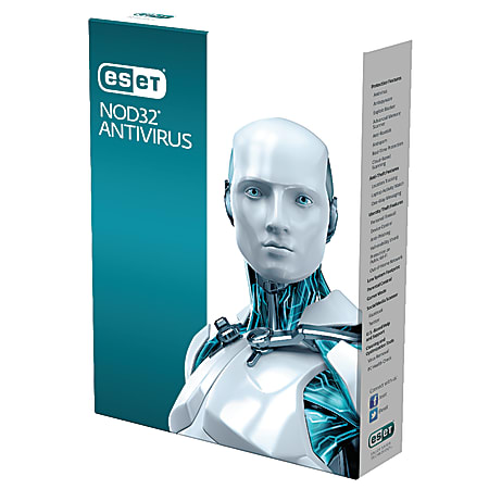 ESET® NOD32® Antivirus 2016, For PCs, 1-Year Subscription, 1 Device, Download Version