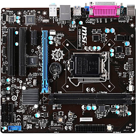 MSI CSM-B85M-P32 Desktop Motherboard - Intel B85 Express Chipset - Socket H3 LGA-1150