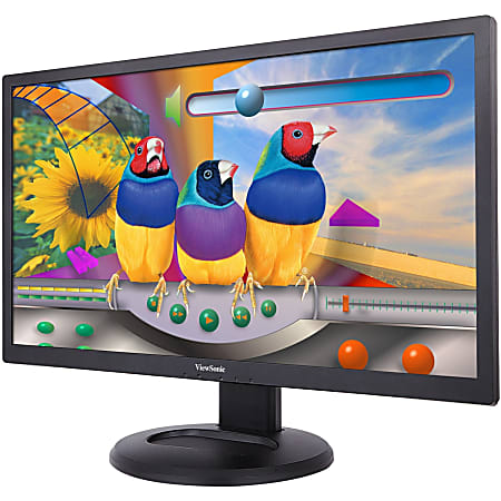Viewsonic VG2847Smh 28" Full HD LED LCD Monitor - 16:9 - Black - 1920 x 1080 - 16.7 Million Colors - 250 Nit - 6.90 ms - DVI - HDMI - VGA - DisplayPort