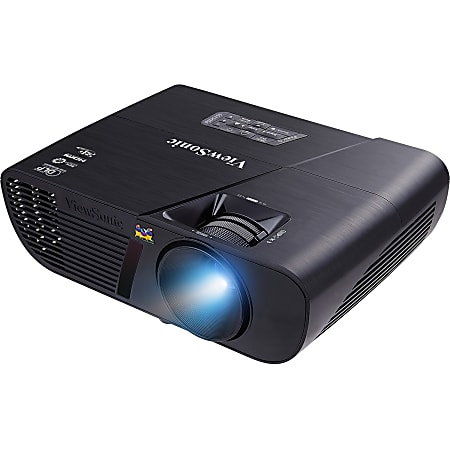 Viewsonic LightStream PJD5155 3D Ready DLP Projector - 4:3 - Black - 800 x 600 - Front, Ceiling - 576p - 5000 Hour Normal Mode - 6000 Hour Economy Mode - SVGA - 20,000:1 - 3300 lm - HDMI - USB