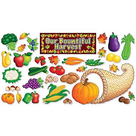 Scholastic Autumn Harvest Bulletin Board