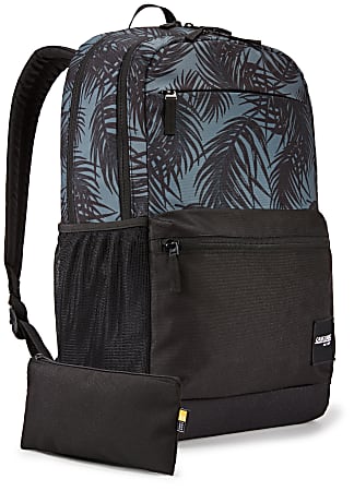 Case Logic® Uplink Backpack With 15.6" Laptop Pocket, Black Palm