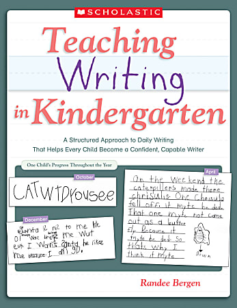 Scholastic Teaching Writing In Kindergarten