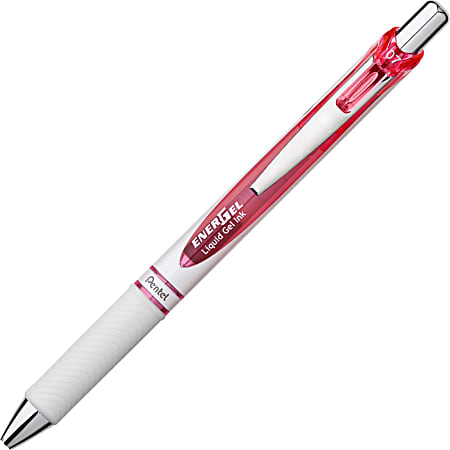 Pentel® EnerGel™ Pearl Retractable Liquid Gel Pen, Medium