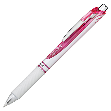 Pentel EnerGel retractable pen 0.5mm pink 