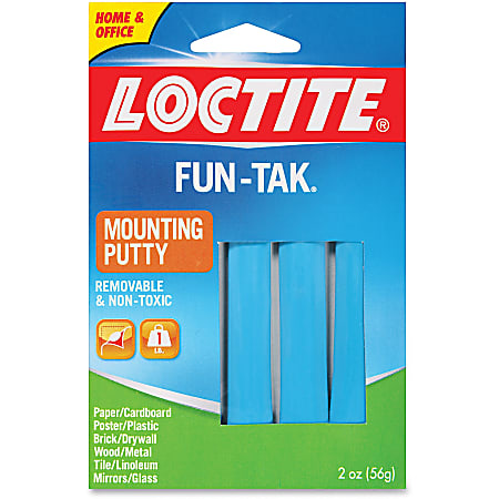 Loctite Fun Tak Mounting Putty - Blue - 2 Oz - For Multipurpose - 1 Each