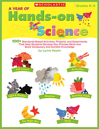 Scholastic A Year Of Hands-On Science