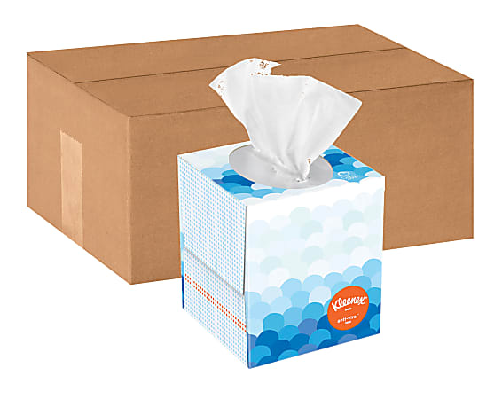 Kleenex® Anti-Viral Facial Tissue, 68 Tissue Per Box, Case Of 27 Boxes