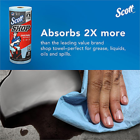Home depot blue paper towels best sale
