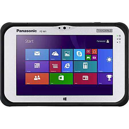 Panasonic Toughpad FZ-M1CEHEACM Tablet - 7" - 8 GB DDR3L SDRAM - Intel Core i5 (4th Gen) i5-4302Y Dual-core (2 Core) 1.60 GHz - 128 GB SSD - Windows 7 Professional upgradable to Windows 8.1 Pro - 1280 x 800 - In-plane Switching (IPS) Technology - 4G