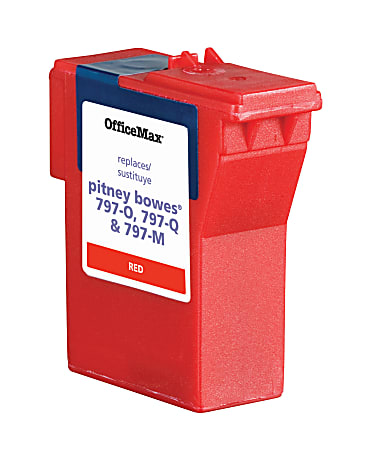 OfficeMax® Brand Remanufactured Red Ink Cartridge Replacement For PB Mail Station K700