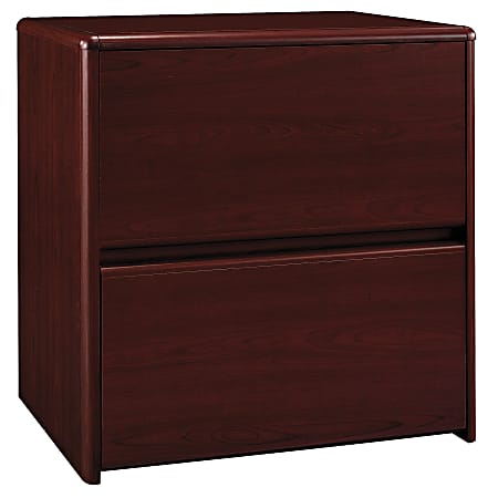 Bush Business Furniture Northfield 30-3/10"W Lateral 2-Drawer File Cabinet, Harvest Cherry, Standard Delivery