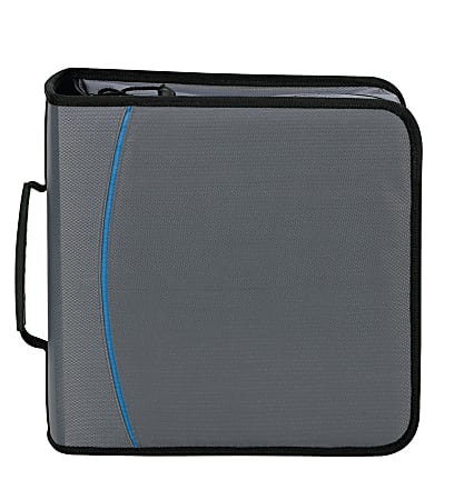 OfficeMax Brand CD Wallet, 320 Capacity, Gray
