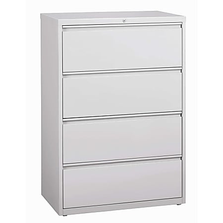 OfficeMax Four-Drawer Lateral Files, 36" W