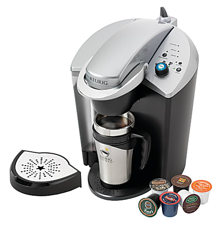 Keurig OfficePRO K145 Coffee Brewer BlackSilver Office Depot