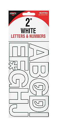 Creative Start® Self-Adhesive Letters, Numbers and Symbols,
