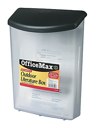 OfficeMax Outdoor Literature Box