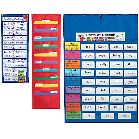 Carson-Dellosa Pocket Classroom Essentials Chart Set