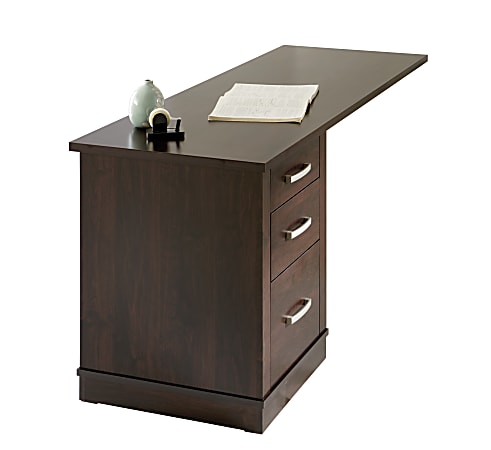 Sauder® Office Port 60"W Library Return Desk Top, Dark Alder