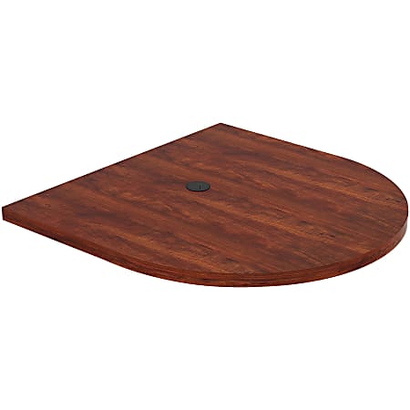 Lorell® Prominence Conference Oval Table Top, 48"W x 48"L, Cherry
