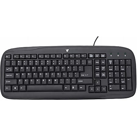 V7 Standard PS2 Keyboard