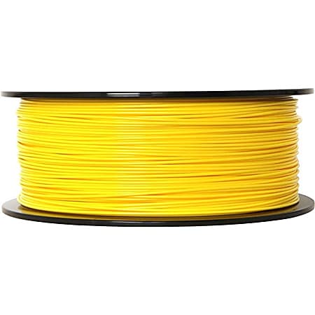 MakerBot 3D Printer ABS Filament, True Yellow, 0.07"