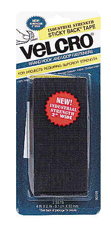 VELCRO® Brand Heavy-Duty Strips, Set Of 4