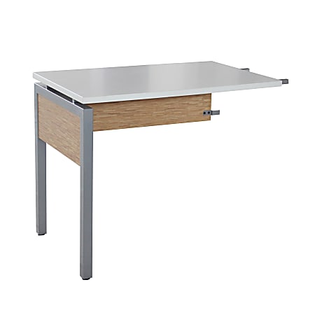 Z-Line Designs Z-Tech Modular 36"W Desk Return, White