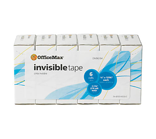 OfficeMax Invisible Tape