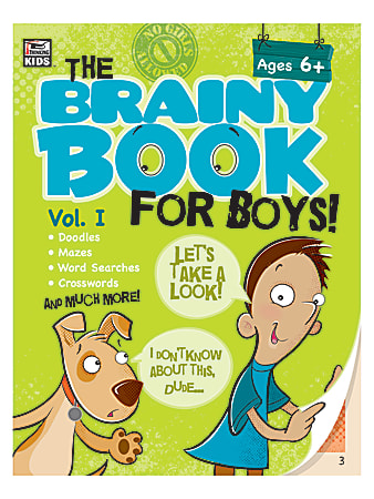 Thnking Kids™ Brainy Book For Boys, Volume 1