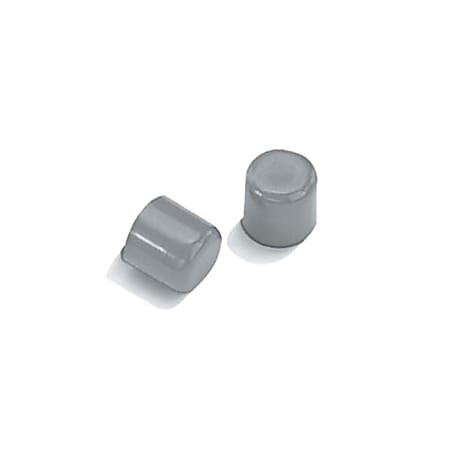 Medline Replacement Walker Glide Caps, 1", Gray, Pack Of 6