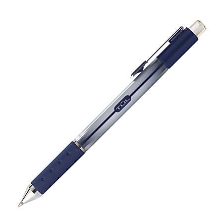 TUL GL Series Retractable Gel Pens Fine Point mm Silver Barrel