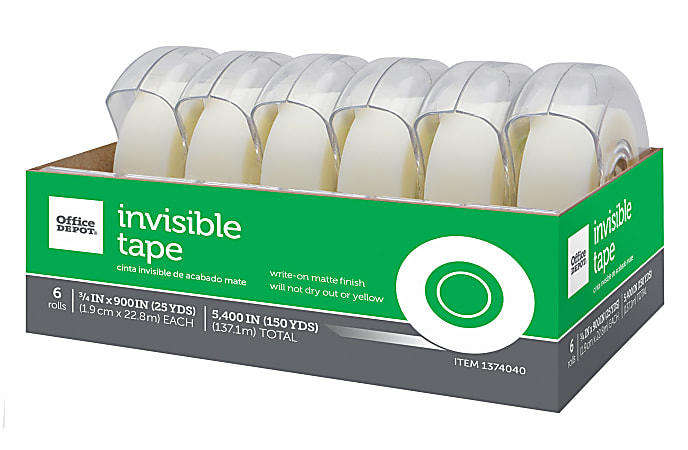 Invisible Tapes Transparent Tape Refills Dispenser Foggy - Temu