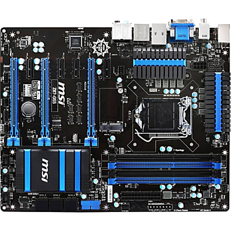 MSI Z87-G55 Desktop Motherboard - Intel Z87 Express Chipset - Socket H3 LGA-1150
