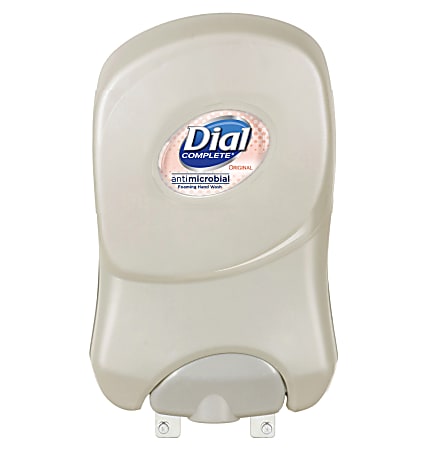 Dial Duo Wall-Mount Touch-Free Soap Dispensers, Pearl, Pack Of 3